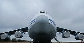 Rus barış güçlerini taşıyan uçaklar…