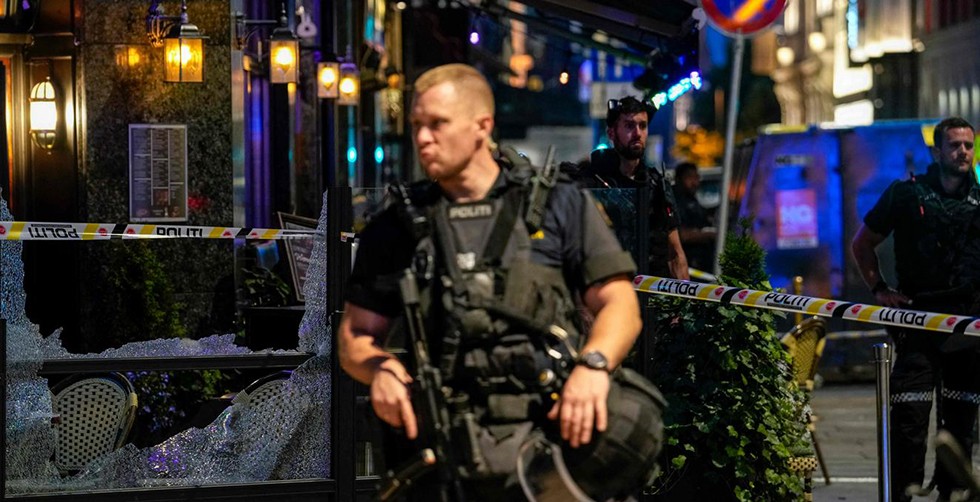 Oslo'da barlar sokağında silahlı…