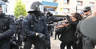 Leipzig'de Lina E. protestoları
