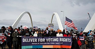 MLK Günü'ne seçmen hakları tartışması…