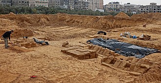 Gazze'de Roma dönemine ait 5 mezar…