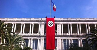Nazi bayrağı Fransa'yı karıştırdı