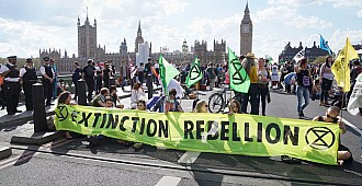 İngiltere'de "Extinction Rebellion"…