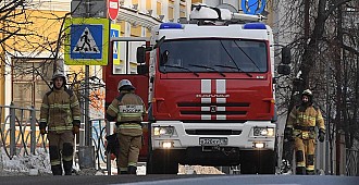 Moskova'da hostelde yangın: 8 ölü,…