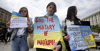Mariupol'de mahsur kalan Ukraynalıların…