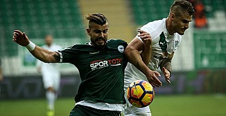 Bursa, Konya'yı 2 golle yendi