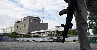 Zaporijya Nükleer Santralı'nda dizel jeneratörler…