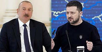 Zelenskiy'den Aliyev'e teşekkür…
