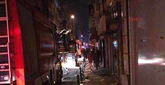 İstanbul'da öğrenci yurdunda yangın