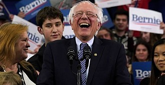 New Hampshire'da zafer Sanders'ın