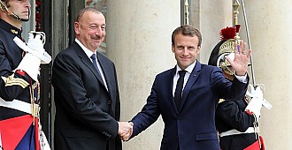 Macron ile Aliyev çatışmayı görüştü