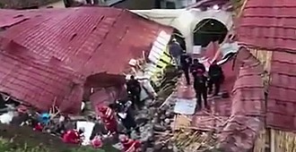 İstinat duvarı yıkıldı: 15 ölü, 34…