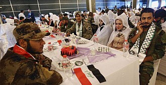 Irak'ta Şii milislere toplu nikah…