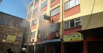 Beyoğlu'nda işyeri yangını