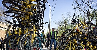 Çin'in bisiklet mezarlıkları