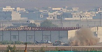 Kobani'de IŞİD tankları vuruldu!..