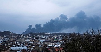 Lviv'deki roket saldırılarında beş yaralı