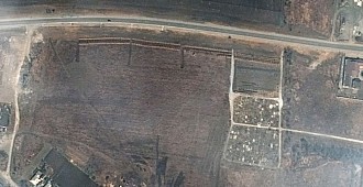 Uydu görüntülerine göre Mariupol'de…