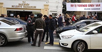 Bakırköy Belediyesinde grev