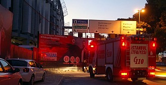 Beşiktaş Arena'da iş kazası!..