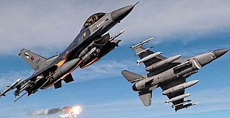 Türk savaş uçakları IŞİD'i vurmaya…