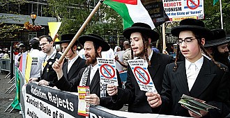 Yahudilerden Netanyahu protestosu!..