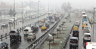 İstanbul'da kar geri geliyor