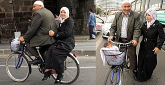 3 aylık Fatma'nın bisikletle yolculuğu