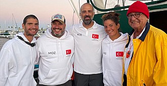 İki Türk sporcu, Catalina Kanalı'nı…
