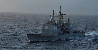 ABD donanması Umman'da silah yüklü…