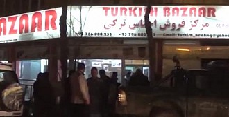 Türk işyerlerine saldırı