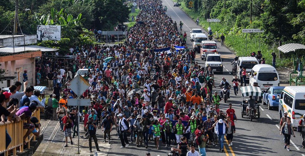 Meksika'dan 10 bin göçmen ABD'ye…