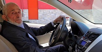 Rize'de yılın şoförü 95 yaşındaki…