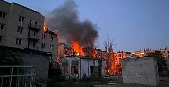 Pokrovsk kentine Rus füze saldırısında…