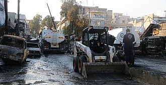 Afrin'de bomba yüklü tankerle saldırı