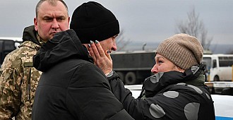 Ukrayna'nın doğusunda tutuklu takası