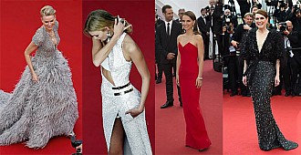 Cannes'da ünlüler geçidi
