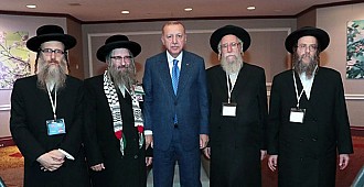 Erdoğan Yahudi heyetini kabul etti