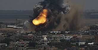 İsrail Gazze'yi bombaladı, 7 ölü!..