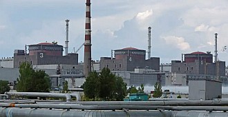Zaporijya'daki nükleer santral bir…