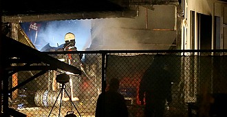 İstanbul'da restoran yangını