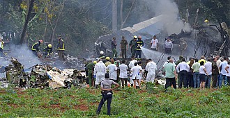 Havana'da uçak düştü: 110 ölü...