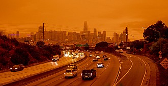 San Francisco kızıla boyandı