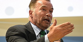 Schwarzenegger'e tekmeli saldırı!..