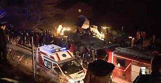 Makedonya'da otobüs kazası, 13 ölü!..