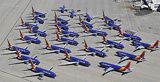 Boeing 737 MAX'lar uçak mezarlığına…