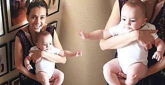 Özgü Namal'ın kızı 4.5 aylık…