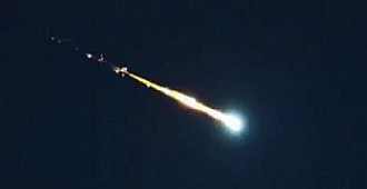 Son yılların en büyük meteoru dünyaya…