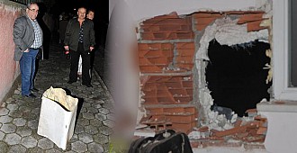 500 metre ilerdeki evin duvarını deldi!..