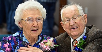 75 yıldır evli olan Irma ve Harvey'nin…